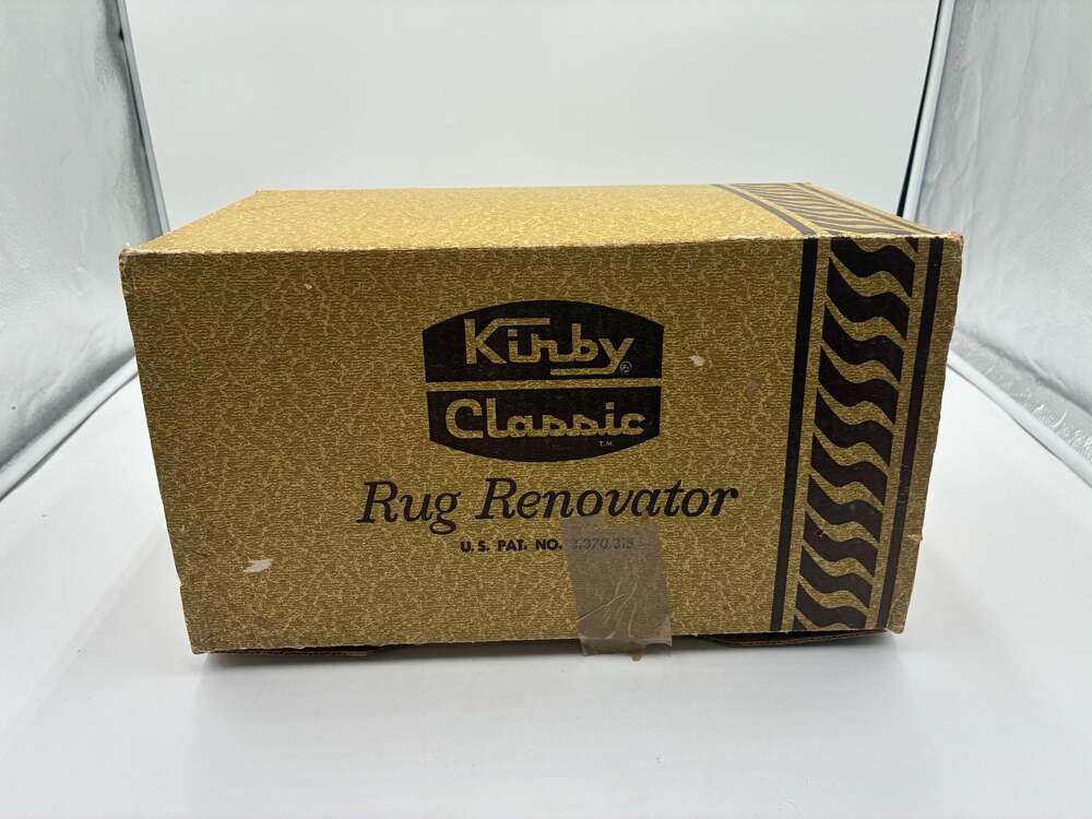 Vintage Kirby Classic Rug Renovator Shampoo Attachment Set with Original Box